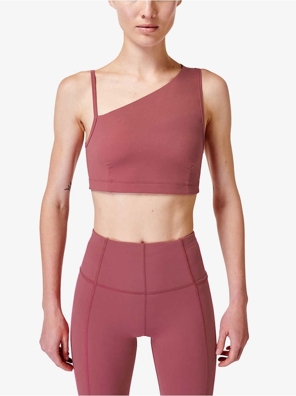 NWT Sweaty Betty Asymmetric Sports Bra Light Support Size XS